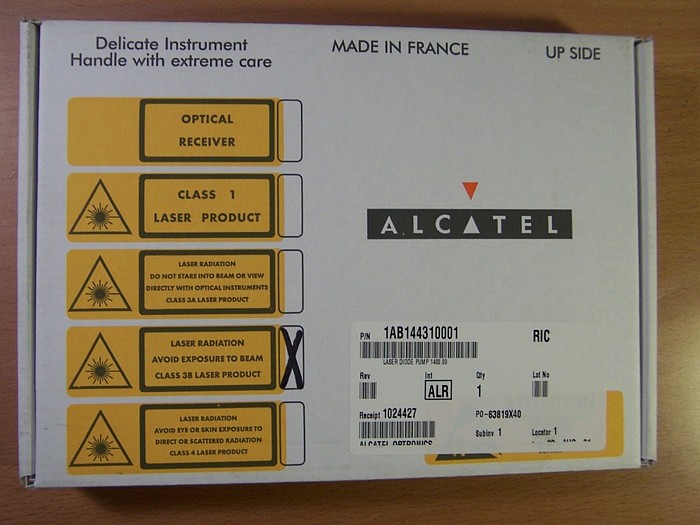 Alcatel A1948PLI 1480nm Pump Laser w/ SC/APC connector. 120mW SMF 1480um 