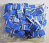 LC to LC quad adapter. With ceramic internal sleeve.  For both SMF and MMF. FOAC ADAPTER LC/PC BLUE QUAD FLANGELESS. Tyco P/N: 1695790-1