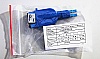 Fiber duplex adapter LC/PC to SC/PC with zirconia internal sleeve. Item No: FAS2SCFLCM. Tyco P/N: 1919614-1