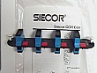 Siecor SC-SC SM 8-fiber duplex connector panel