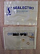 SMB male panel mount connector. Sealectro model: 51-045-0000-22