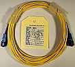 SC/PC(UPC)-SC/PC(UPC) 2-meter simplex fiber jumper, 3mm cable. JDS P/N: J-SCSC-B-002-J1
