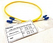 LC/PC-LC/PC duplex 2-feet SMF jumper, 3mm dual cable. 1 duplex jumper = 2 simplex jumpers. Model no: LC-LC-S-D-2