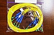 FC/UPC-FC/UPC SMF 3mm jumper, 1.5 meter, used