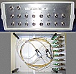 2x16 splitter in enclosure/box, 1.3/1.55um, with FC/APC adapters, can be also used as 1x16 splitter.