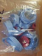 used replacement reel for cletop fiber connector cleaner, blue color. 14-meter long