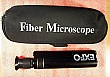 Handheld optical fiber microscope 200X with case, with 2.5mm universal adapter . Exfo P/N: FOMS-200X