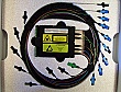 17dBm - 23dBm 2-stage C-band EDFA module with mid-stage port, 23dB gain version. Alcatel 1926 OFA DWDM, Add Drop MUX, P/N:3CN 00423AA. With 9 fiber connectors.