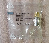 SMA male to BNC male adapter. HUBER+SUHNER model: 32 BNC-SMA-50-1/UE