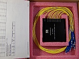 1x10 10 Channel C-band 100GHz DWDM demux, module 3 grid 1. 10 channels are from 1531.116nm to 1541.349nm (Not continuous). With SC/PC fiber connectors. JDS P/N: WD15010D1M3-NT1