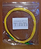 Min order qty=4. $3.28 each if buy 100pc. FC/APC-FC/APC 2-meter SM Fiber simplex jumper in 3mm cable, Corning SMF-28e fiber. Economical products. It may not match fiber connectors of other brands well. P/N:SX-FC/A-FC/A SM 3.0mm-2M PVC Yellow