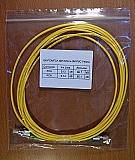 FC/APC-FC/APC 3-meter SM Fiber simplex jumper in 3mm cable, Corning SMF-28e fiber. Economical products. It may not match fiber connectors of other brands well. P/N:SX-FC/A-FC/A SM 3.0mm-3M PVC Yellow