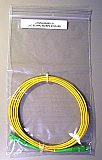 Min order qty=10. $6 each if buy 50pc. SC/APC-SC/APC 2-meter simplex fiber jumper, 3mm cable. JDS P/N: J-SUSU-B-002-J1