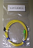 FC/APC-ST/PC(UPC) SMF 2-meter simplex jumper, JDS P/N: M-SPFA-B-002-S1