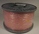 15km to 20km Lucent Truewave "-" fiber spool. With negative dispersion around 1550nm. Without fiber connectors. Fiber ID number ending with "DXC". New