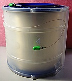 35.4856m SMF-28 bare fiber spool, with 2 FC/APC connectors