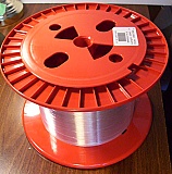 3325 to 4332 meter Lucent standard SM bare fiber spool. Low loss 0.2dB/km at 1.55um. Compatible with SMF-28, easy to fusion-splice with SMF-28. 8.3/125/245 um. Tested Zero dispersion wavelength: 1304.23nm on a sample
