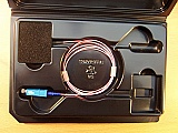 Optical PIN-TIA receiver. Bandwidth >5MHz. 1.31/155um. With SC/PC MM fiber connector. Lasertron model: QDFB-005-103