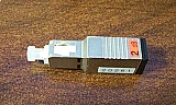 2dB Fiber adapter with fixed loss, SC/UPC - SC/UPC