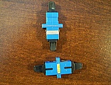 10dB Fiber adapter with fixed loss, SC - SC.w/ ceramic sleeve