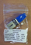 21dB Fiber adapter with fixed loss, SC/PC(UPC) - SC/PC(UPC), 1.3/1.55um, Seikoh P/N: FA115-20-HP5
