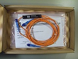 50%/50% 1x2 broadband MMF coupler/splitter, over 1500-1580nm and 1275-1335nm. 3 SC/PC connectors. JDS model: AC1100-B10