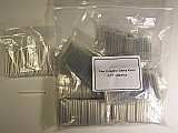 Fiber heat shrink sleeve protector. Length: 40mm. 100pc/bag. Price is for one bag of 100 sleeves