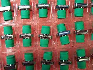 Simplex FC/APC to FC/APC adapter/adaptor. Square Flang. Key width is 2.03mm - 2.08mm. Zirconia internal split sleeve. SEIKOH P/N: SNA-1-224K0G