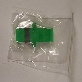 Simplex fiber adapter SC/APC to SC/APC, plastic housing. Zirconia internal split sleeve. with flange. SEIKOH P/N: AC1PA-Z