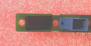 Cover for panel hole (cutout) of simplex SC or duplex LC adapter. Snap in type.