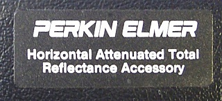 perkin-elmer horizontal attenuated total reflectance accessory. Sell 'As Is', no Warranty.