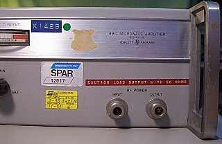 HP 491C - Microwave Amplifier, 2 - 4 GHz