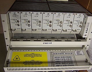 Dual RF amplifier module for Antec Laser Link II mainframe, 50-870MHz, for analog CATV. Antec model number : LL 870 DUAL AMP