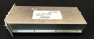 Dual RF amplifier module for Antec Laser Link II mainframe, 50-870MHz, for analog CATV. Antec model number : LL 870 DUAL AMP