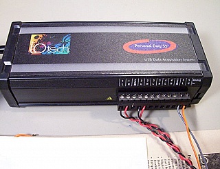 IOTECH daq/55 USB data acquisition system