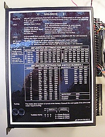 SX6-DRIVE microtep drive. Provide bipolar 0-6 amps/phase. Sell 'As Is', no Warranty.