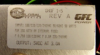 $54 each if buy 4pc. LINEAR Regulated Power Supply,  5VDC, 3A. Three outputs.  In small metal case. Assembled by JDS for JDS internal use in Canada