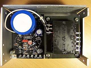 LINEAR Regulated Power Supply,  5VDC, 9A. International series. Case N. Power One model: HN5-9/OVP-A