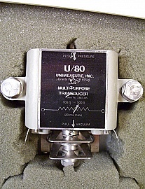 U/80 shear-tester. Pressure transducer. Model: U80F-7K. Sell 'As Is', no Warranty.