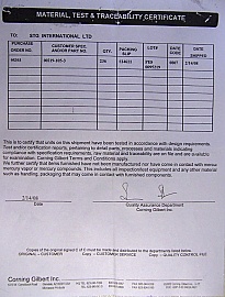 GPO(SMP)-female to SMA-female adapter. GPO jack to SMA-jack between-series-adapter. Corning Gilbert P/N 00219-105-3 Rev M
