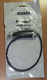 12-inch BNC-male to BNC male cable, Pomona P/N: 2249-C-12