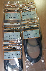 60-inch BNC-male to BNC male cable, ITT Pomona P/N: 2249-C-60