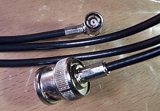 1-meter SMB-female to BNC male cable