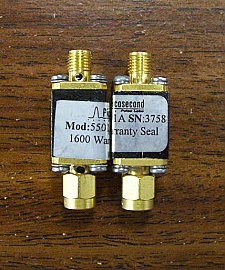 About 17KHz - 26GHz DC Block. Picosecond Pulse Labs model: 5502. Sell As Is