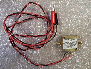 6GHz Bias Tee. Mini-Circuits model: ZFBT-6GW-FT
