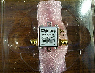 12GHz Bias Tee. Mini-Circuits model: ZX85-12G-S+