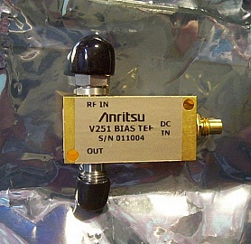 65GHz Bias Tee. Anritsu model: V251. 100KHz-65GHz
