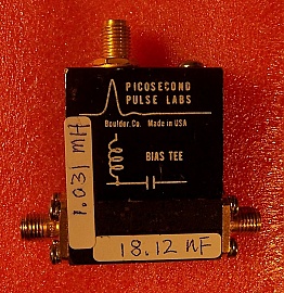>26GHz Bias Tee. Picosecond Pulse Labs model: 5541A