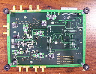 Vitesse VSC8123 evaluation board. 10 Mb/s to 2.7 Gb/s Rate Clock and Data Recovery (CDR)