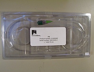 1426.75nm FBG with Panda PMF. With FC/APC connector. Kromafibre P/N: 91000085